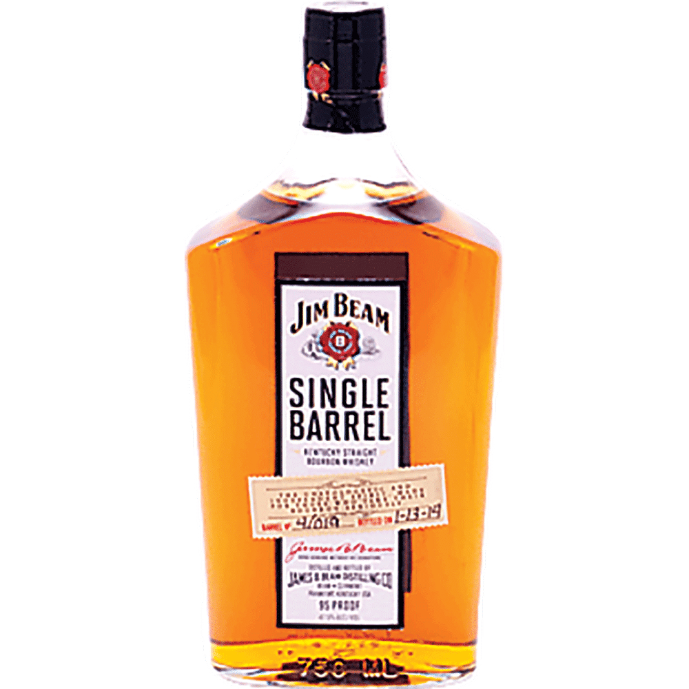 Jim Beam Single Barrel Bourbon Whiskey 95 Proof 750ml