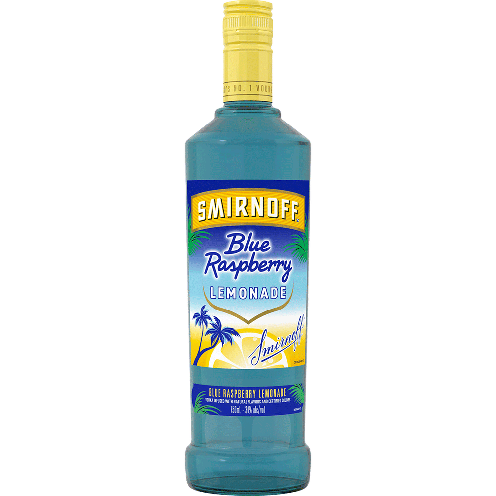 Smirnoff Blue Raspberry Lemonade Vodka 750ml