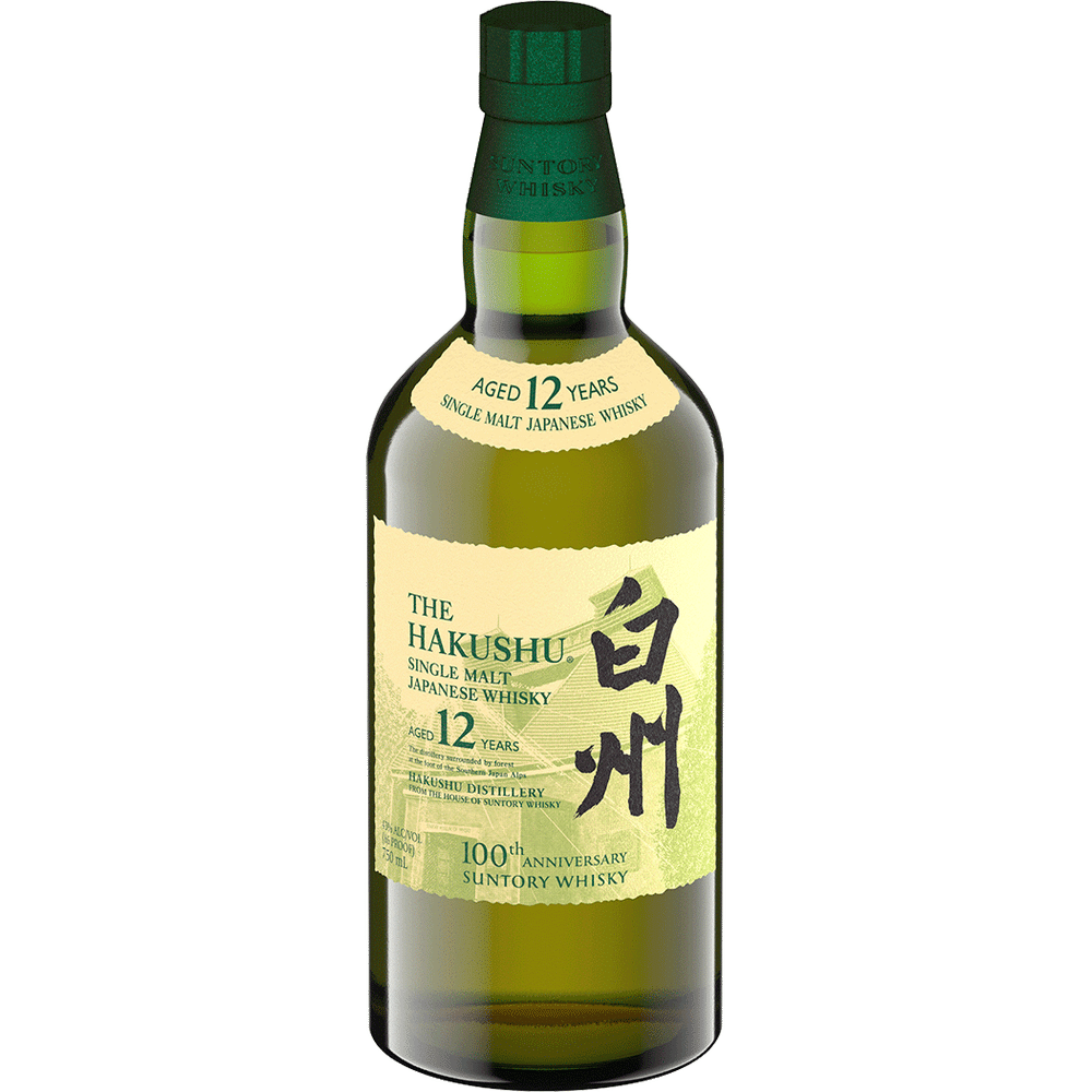 Hakushu Japanese Whisky 12Yr 100th Anniversary Edition Total Wine & More