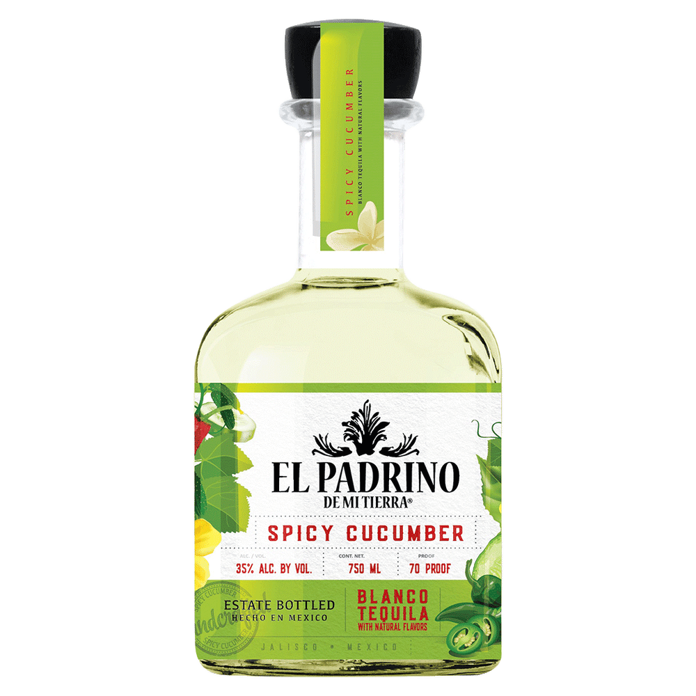 El Padrino Spicy Cucumber Tequila 750ml