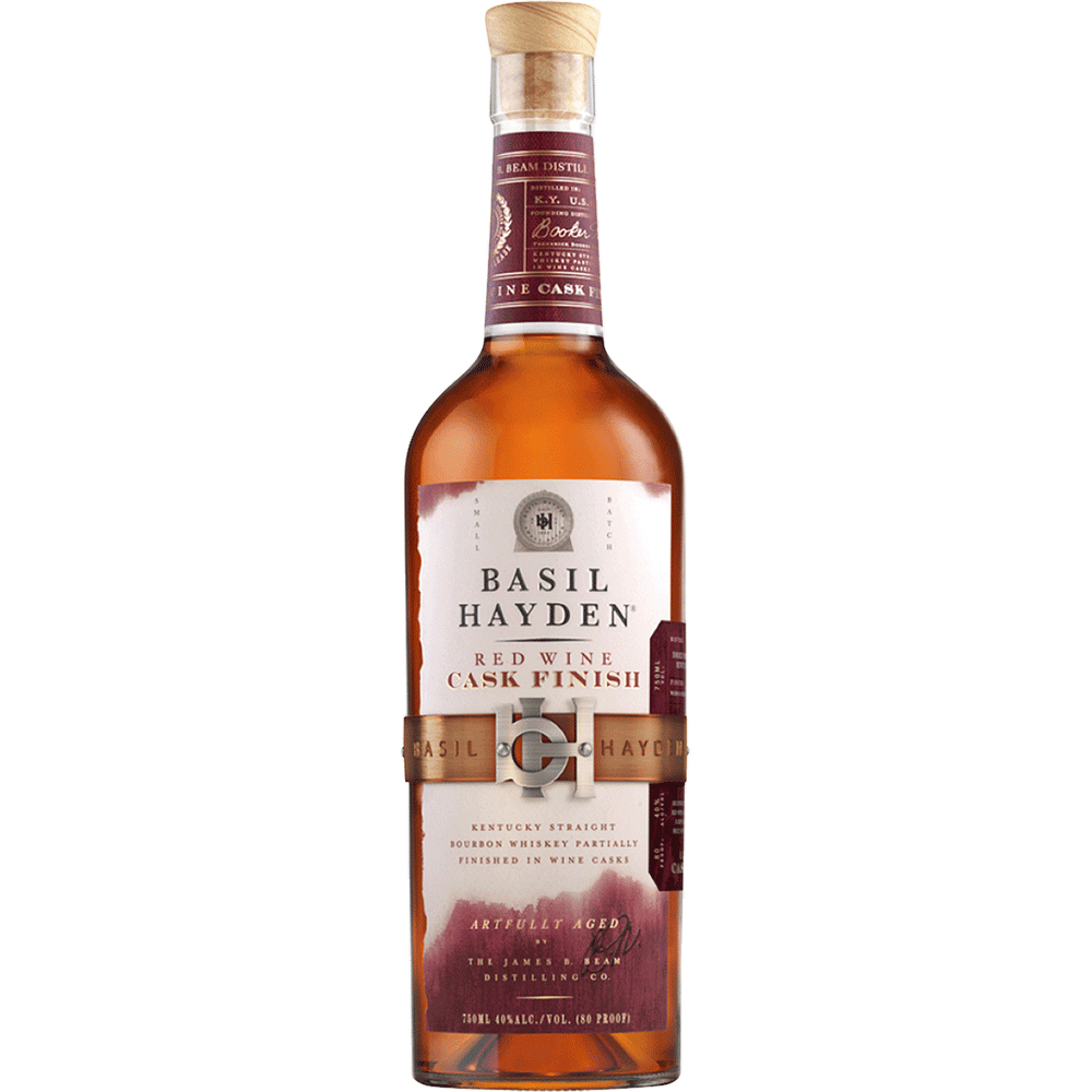 Basil Hayden Red Wine Cask Finish Bourbon Whiskey 750ml