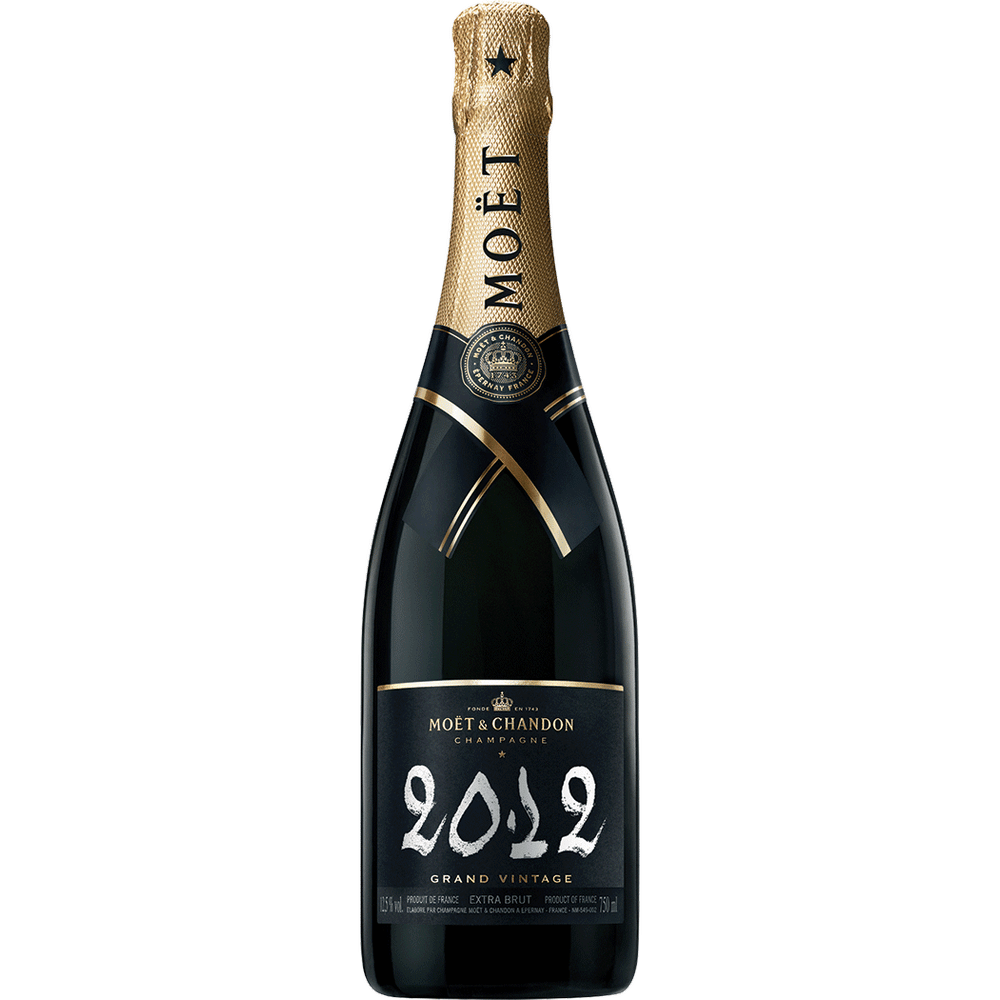 Moet & Chandon Grand Vintage Extra Brut Champagne, 2012 750ml