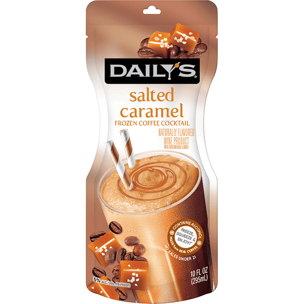 Dailys Pouches Salted Caramel Coffee 10oz