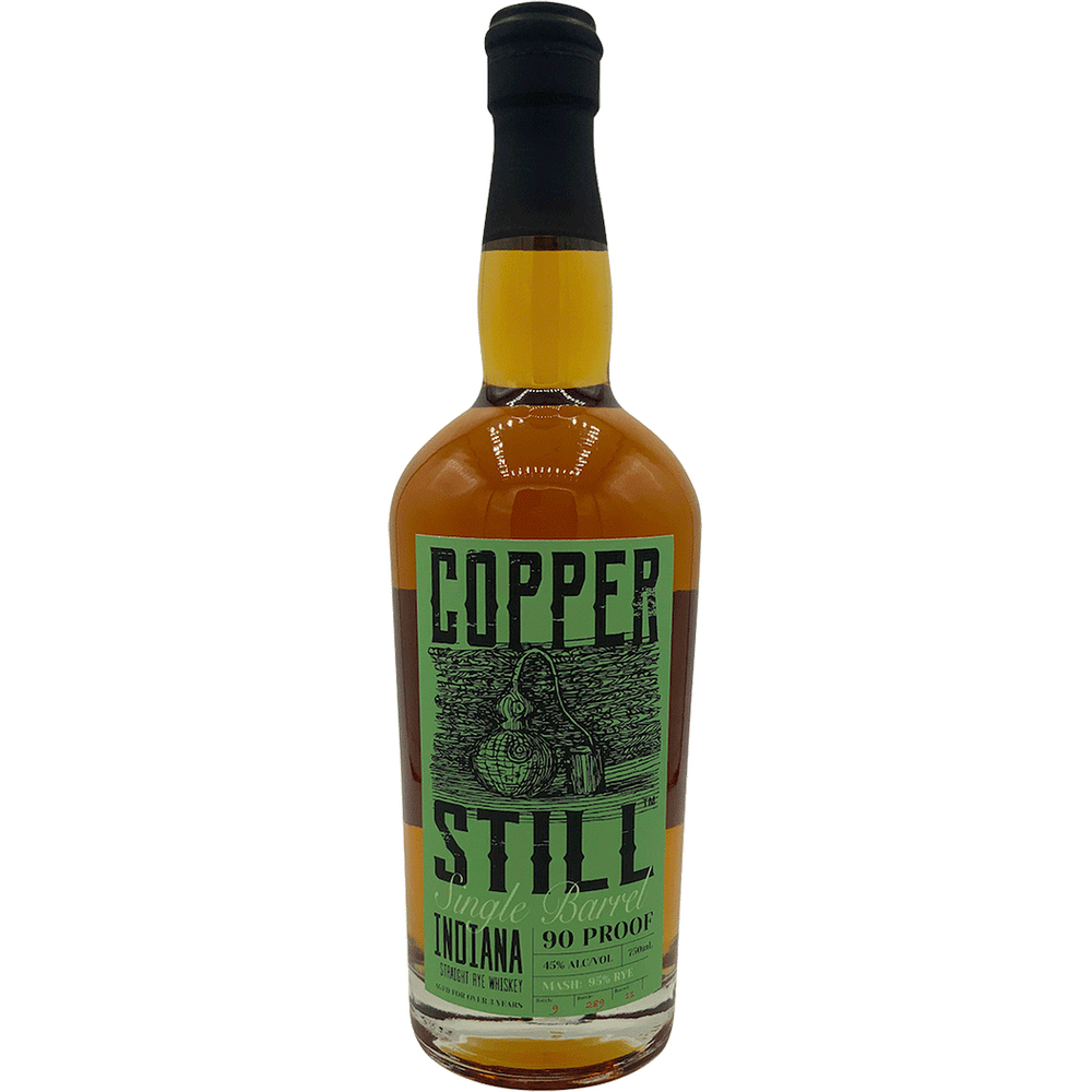Copper Still Single Barrel Indiana Straight Rye Whiskey | Total Wine & More