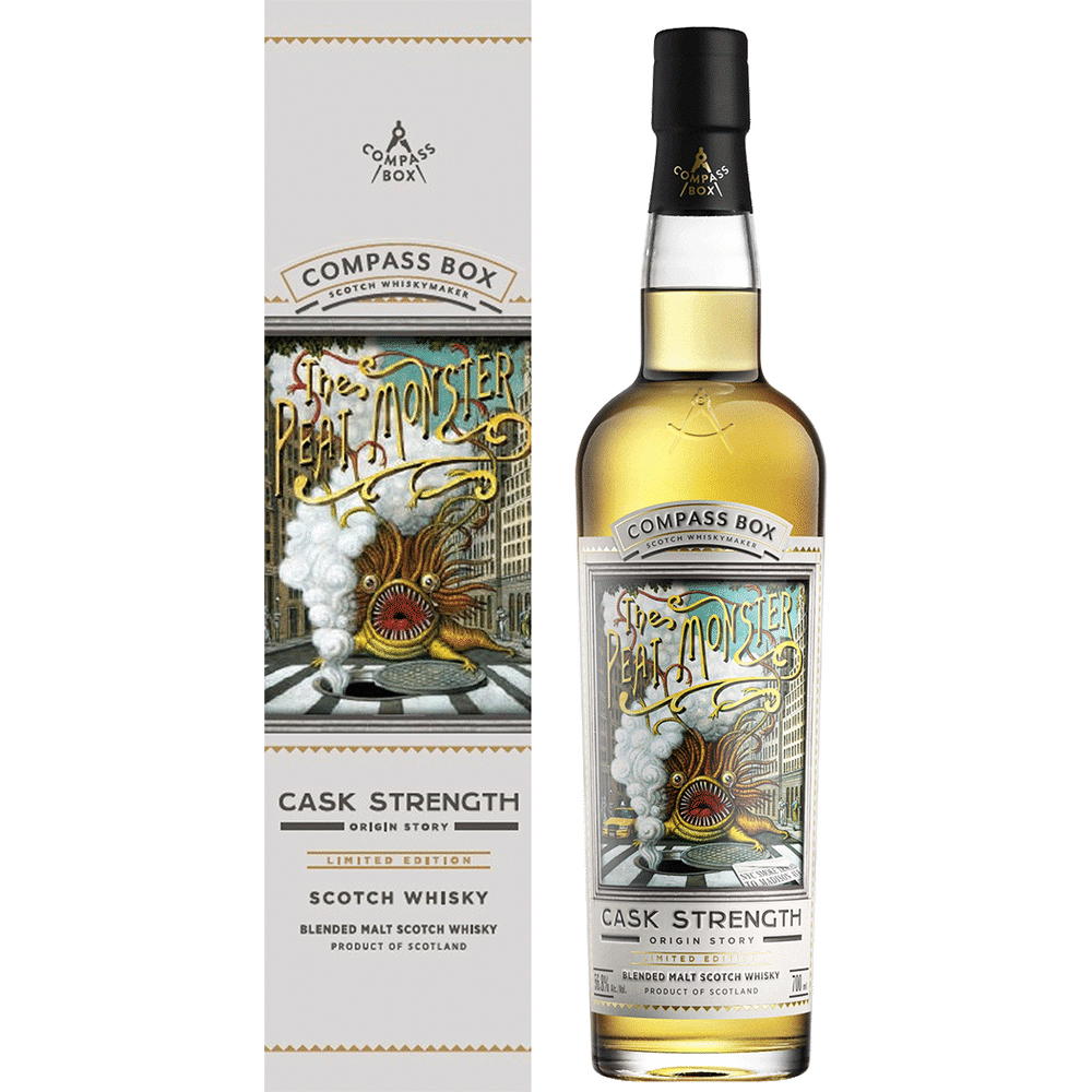 Compass Box Peat Monster Cask Strength Scotch Whisky Total Wine & More