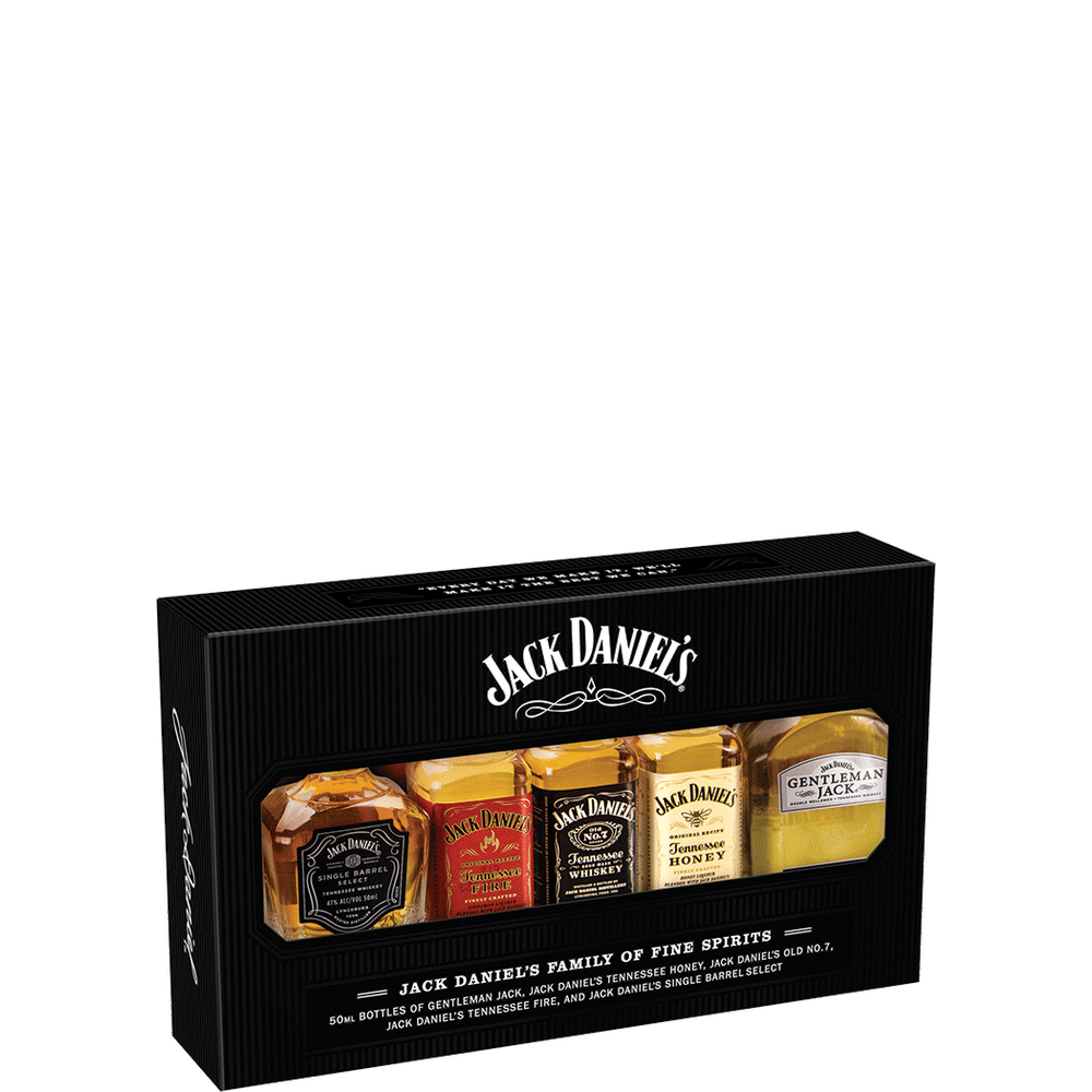 Jack Daniels Family of Brands 5pk Gift 50ml Gft