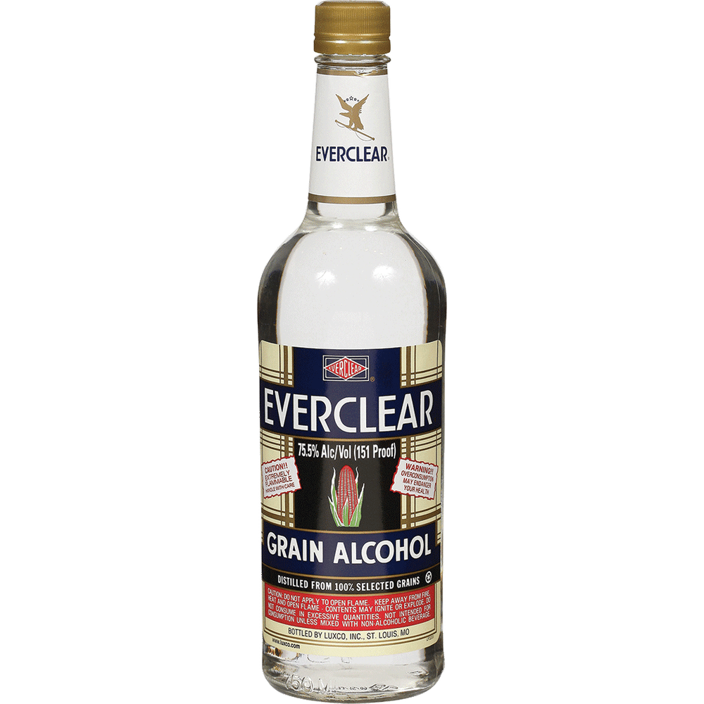 Everclear Grain Alcohol 151 Total Wine & More