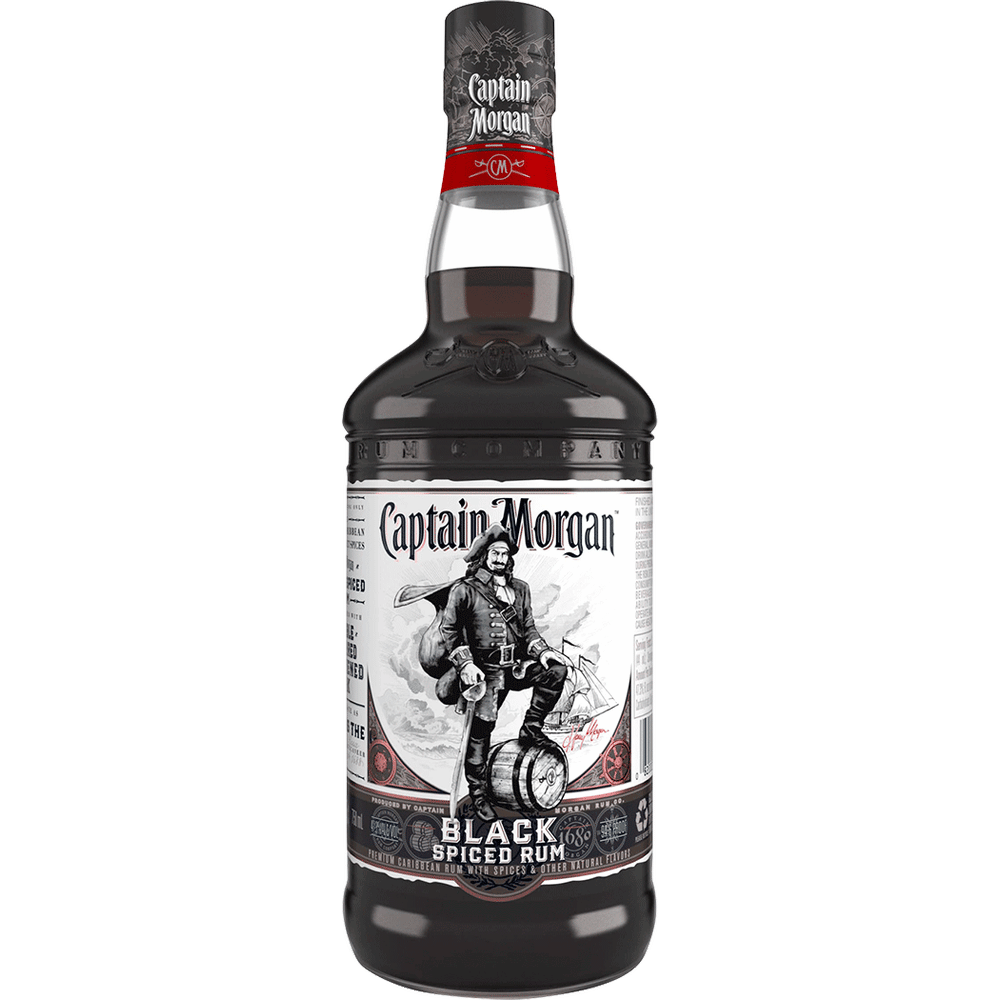 Captain Morgan Black Spiced Rum 750ml