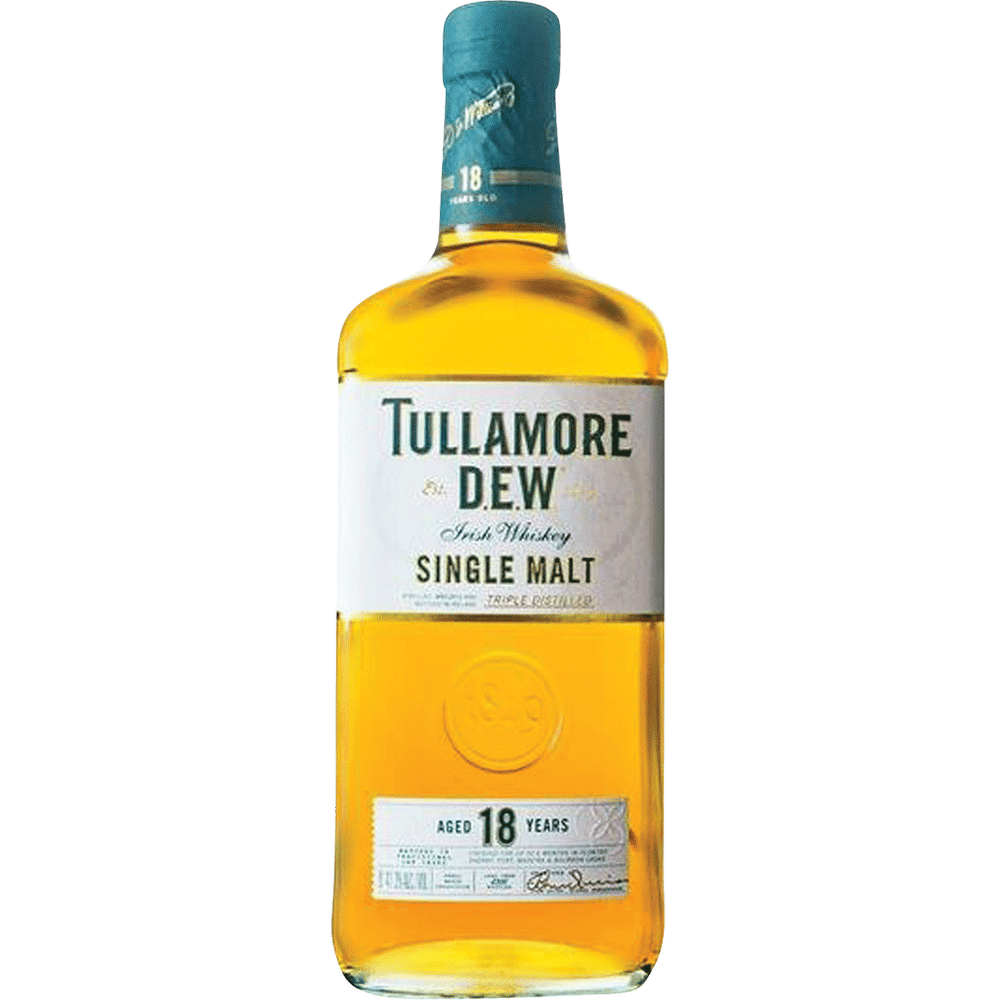 Tullamore D.E.W. 18 Year Old Single Malt Irish Whiskey 750ml