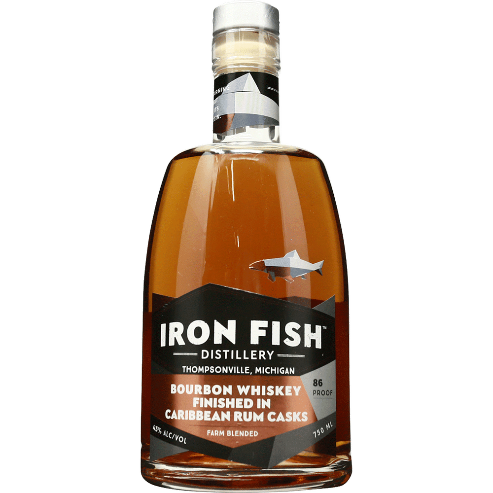 Iron Fish Rum Cask Bourbon Whiskey Total Wine & More