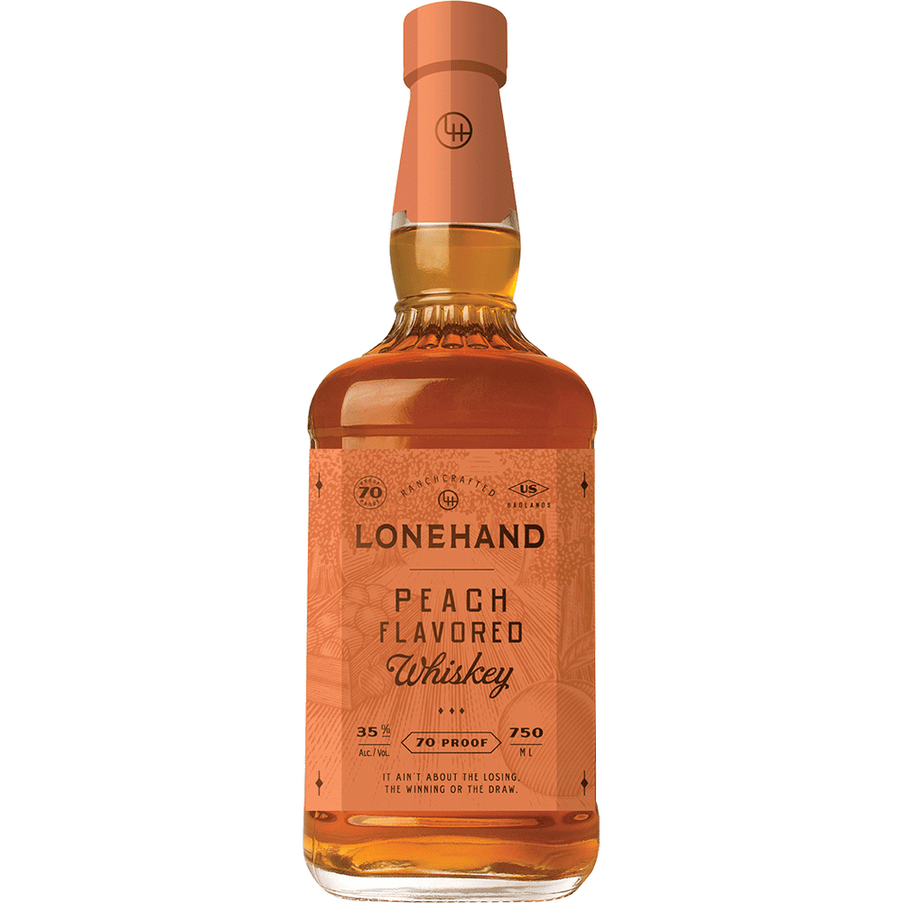 Lonehand Peach Whiskey 750ml