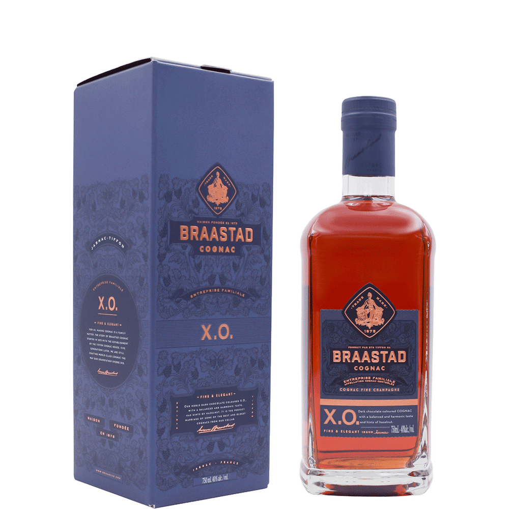 Braastad XO Cognac 750ml