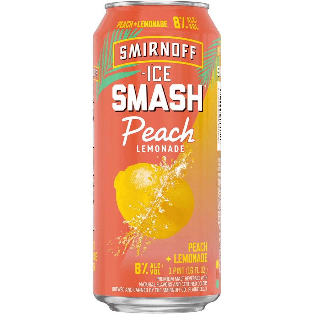 Smirnoff SMASH Peach Lemonade Total Wine & More