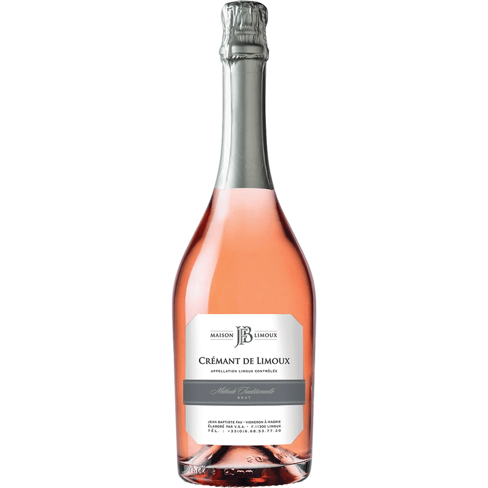 Maison JB Fau Cremant de Limoux Rose Sparkling Wine 750ml