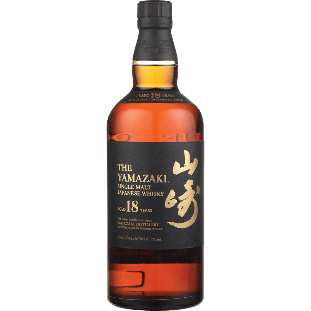 The Yamazaki 18 Year Single Malt Whisky 750ml
