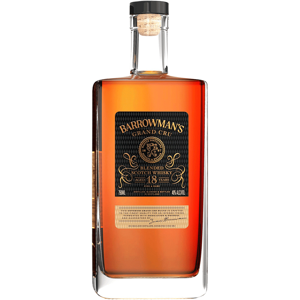 Barrowmans 18Yr Grand Cru Scotch Whisky  750ml