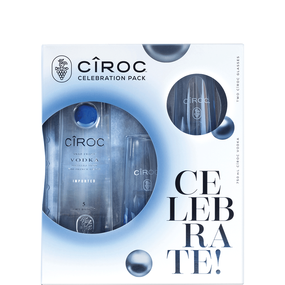 Ciroc Vodka with Two Glasses Hip Hop Ed. Total Wine & More