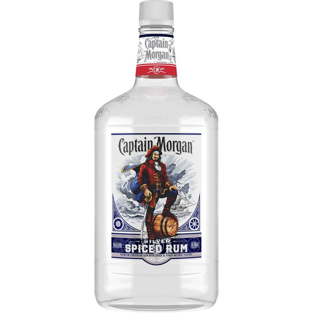 Captain Morgan Silver Spiced Rum 1.75L