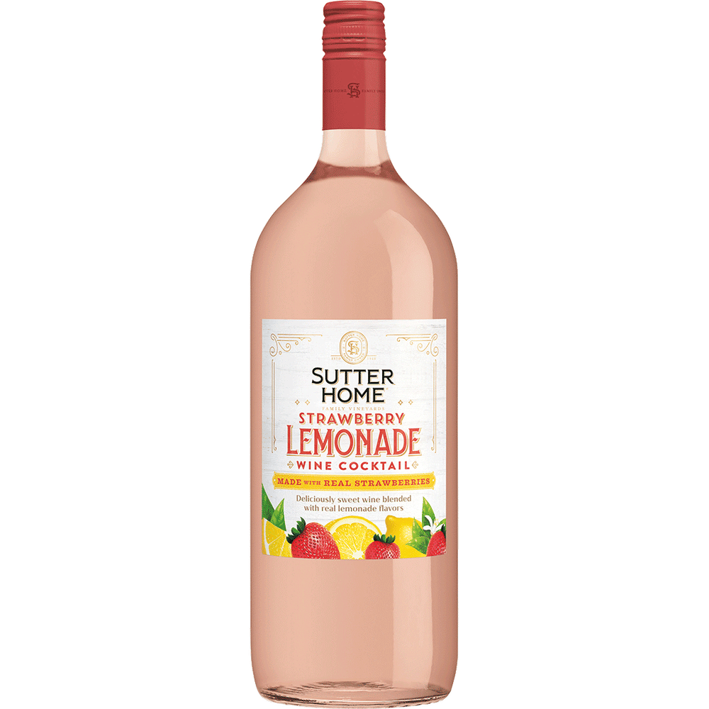 Sutter Home Strawberry Lemonade Wine Cocktail | Total Wine & More
