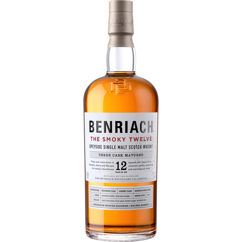 Benriach The Smoky Twelve Speyside Single Malt Scotch Whisky 750ml