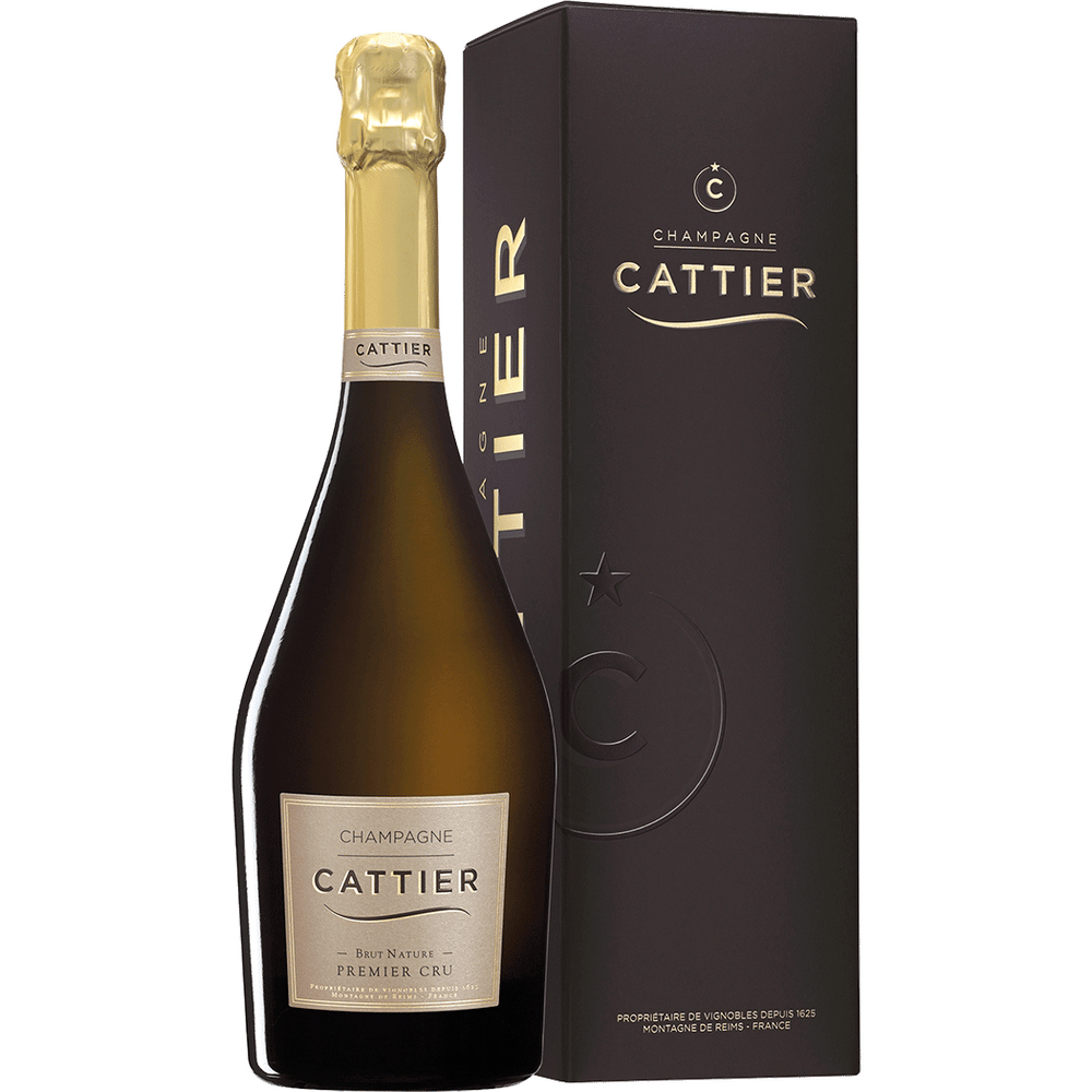 Champagne Cattier Premier Cru Brut Nature | Total Wine & More