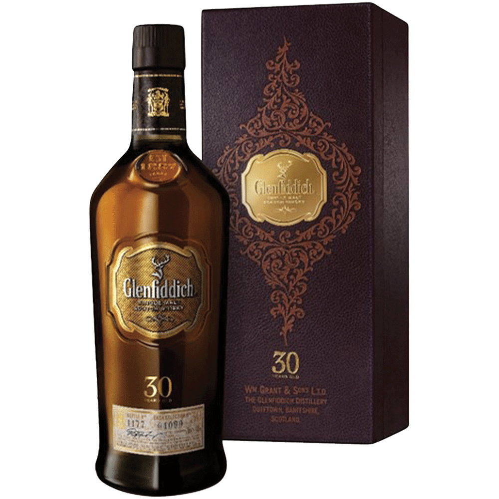 Glenfiddich 30 Year Old Single Malt Scotch Whisky 750ml