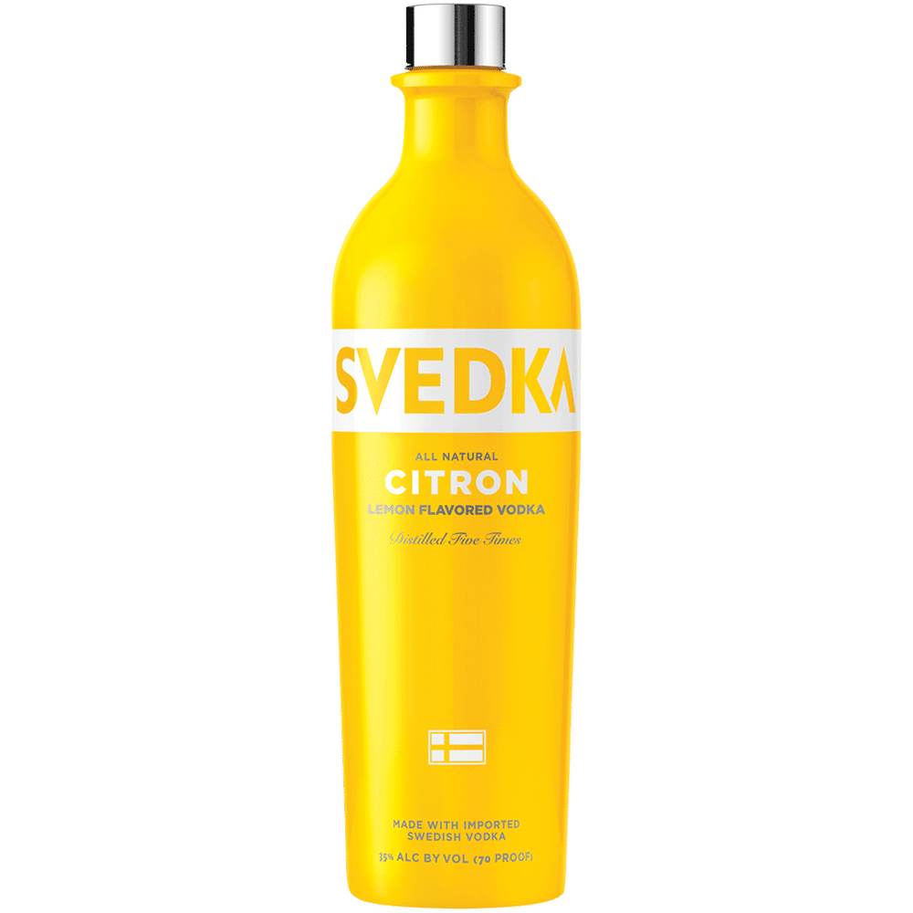 SVEDKA Citron Lemon Lime Flavored Vodka 1L
