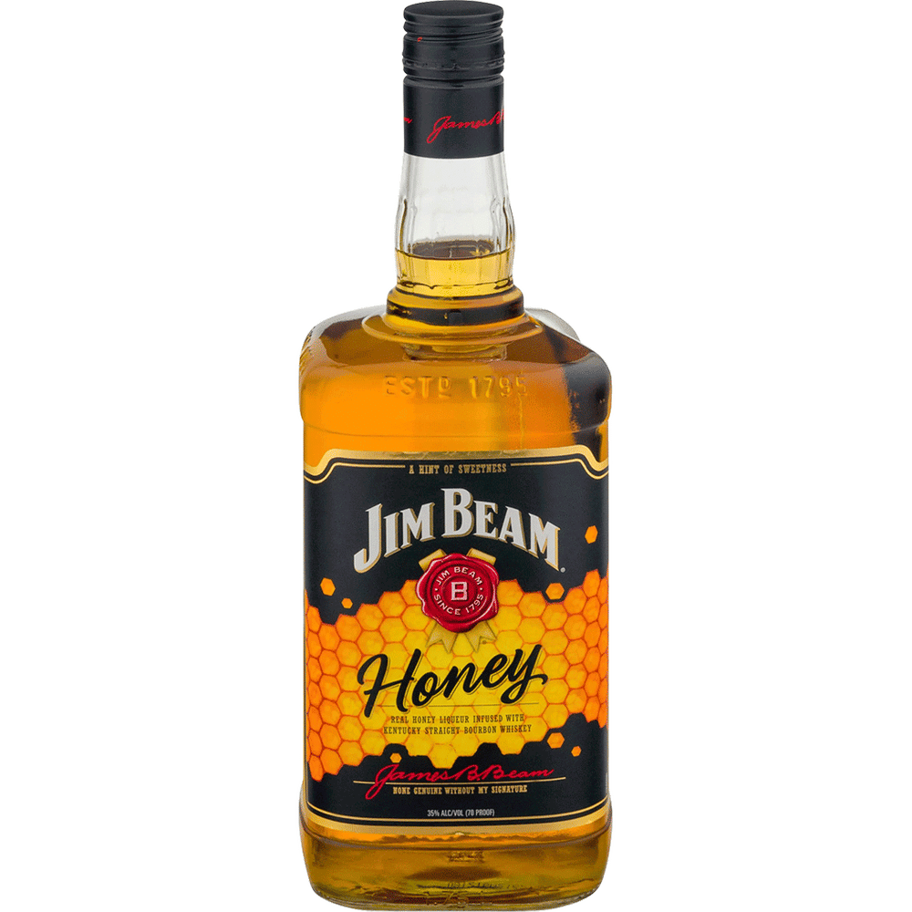 Jim Beam Honey Bourbon Whiskey 1.75L