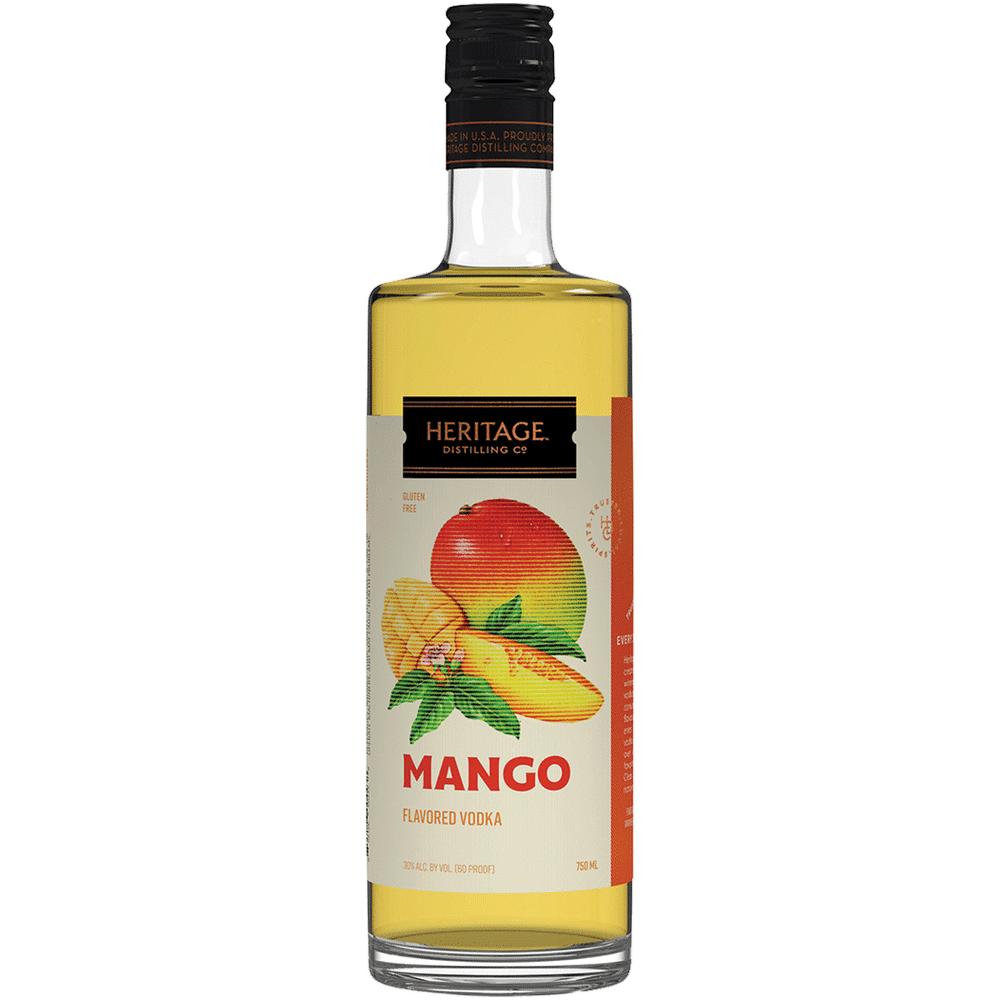 Heritage Distilling Mango Vodka 750ml