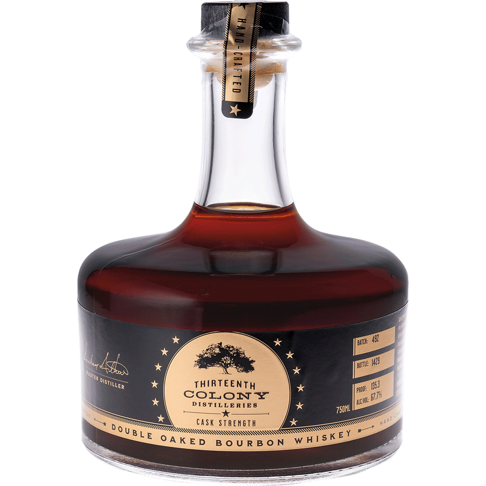 13th Colony Double Oaked Cask Strength Bourbon Total Wine & More