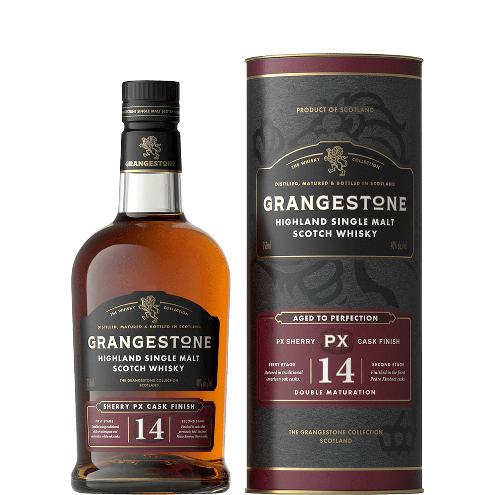 Grangestone 14Yr PX Cask Finish Single Malt Scotch Whisky 750ml