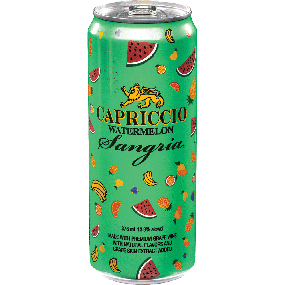 Capriccio Watermelon Sangria Can 375ml Can