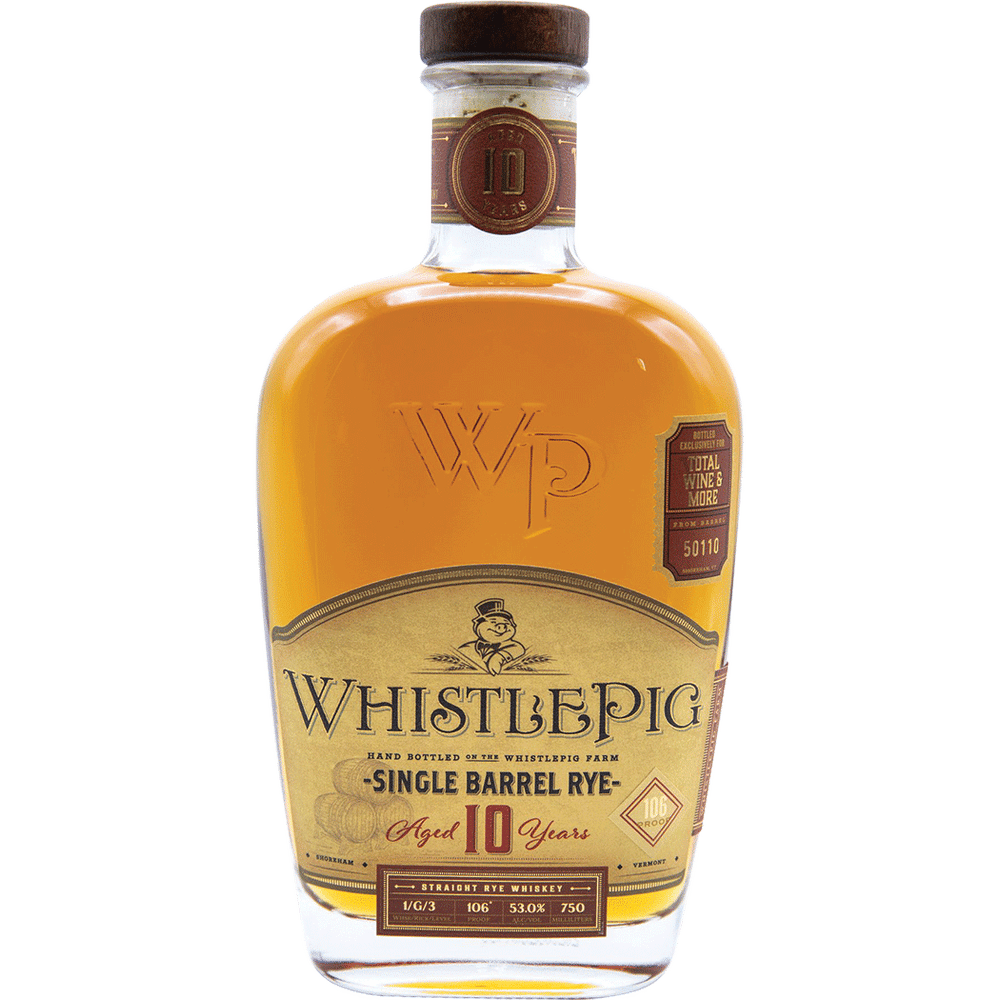 WhistlePig 10 Year Private Rye Barrel Select