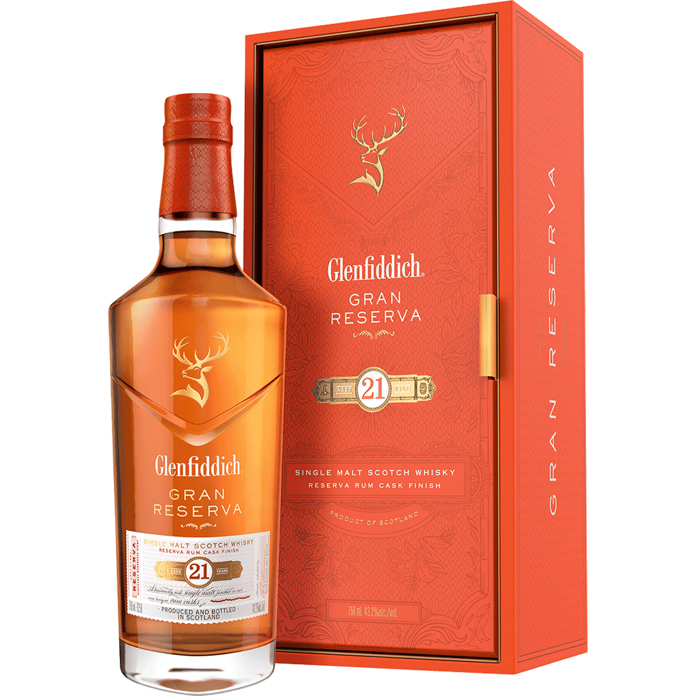 Glenfiddich Gran Reserva 21 Year Old Single Malt Scotch Whisky 750ml
