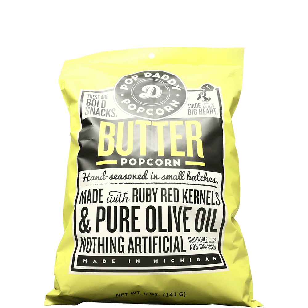 Pop Daddy Popcorn Natural Butter Total Wine & More