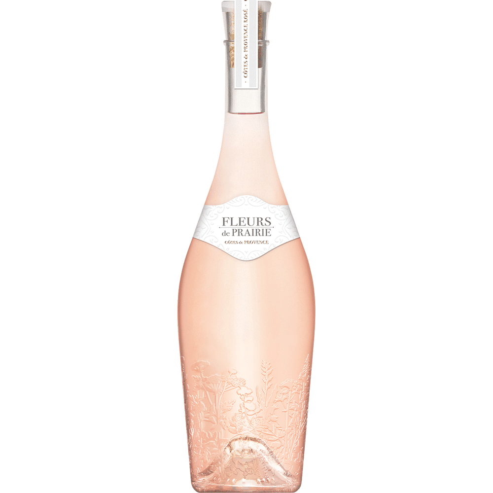 spuiten binnenkomst badge Fleurs de Prairie Rose Cotes de Provence | Total Wine & More