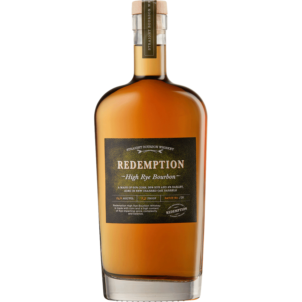 Redemption High Rye Bourbon Total Wine & More
