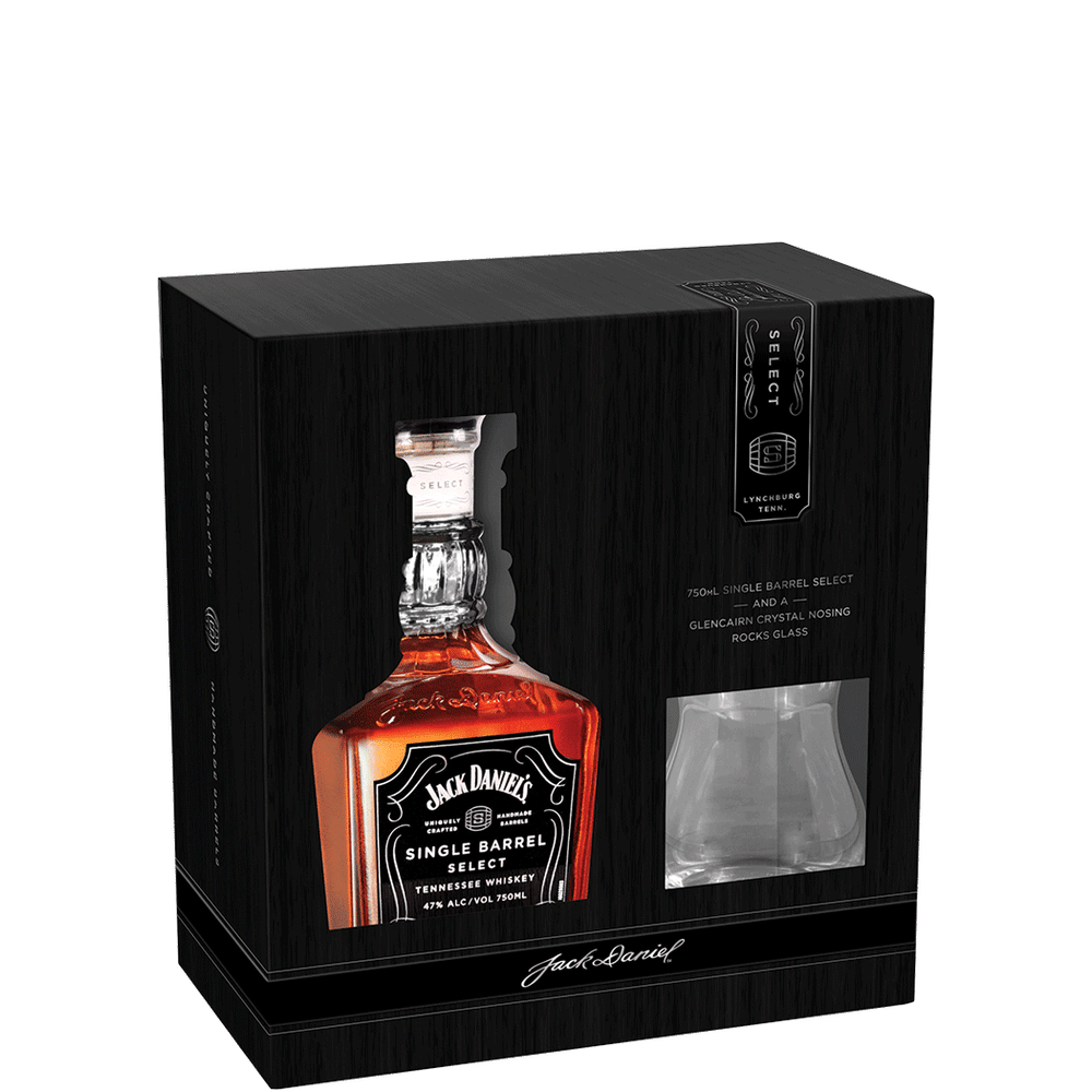 Jack Daniels Single Barrel with Glass Gift Total Wine & More