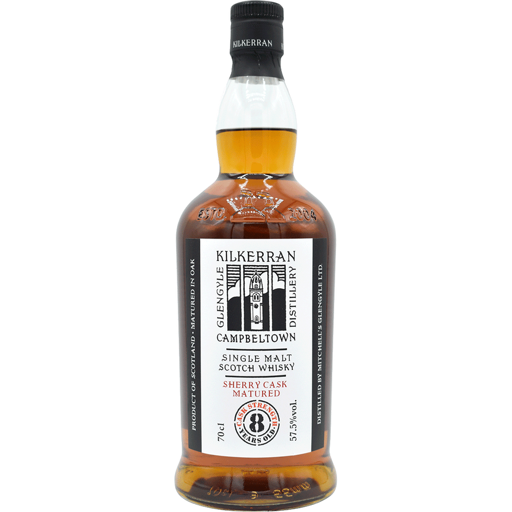 Kilkerran 8Yr Sherry Finish Single Malt Scotch Whisky