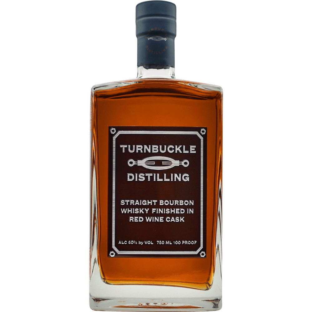 Turnbuckle Red Wine Cask Finished Straight Bourbon Whisky Total Wine