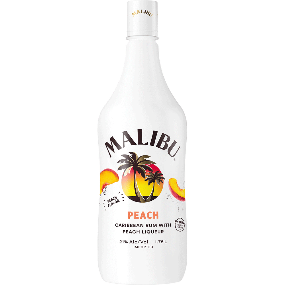 Malibu Peach Rum 1.75L
