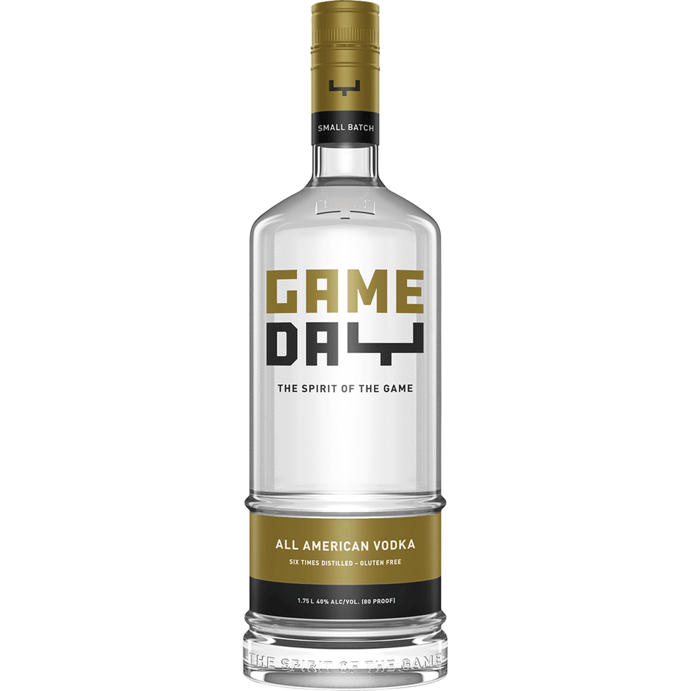 GameDay Vodka Black & Gold 1.75L