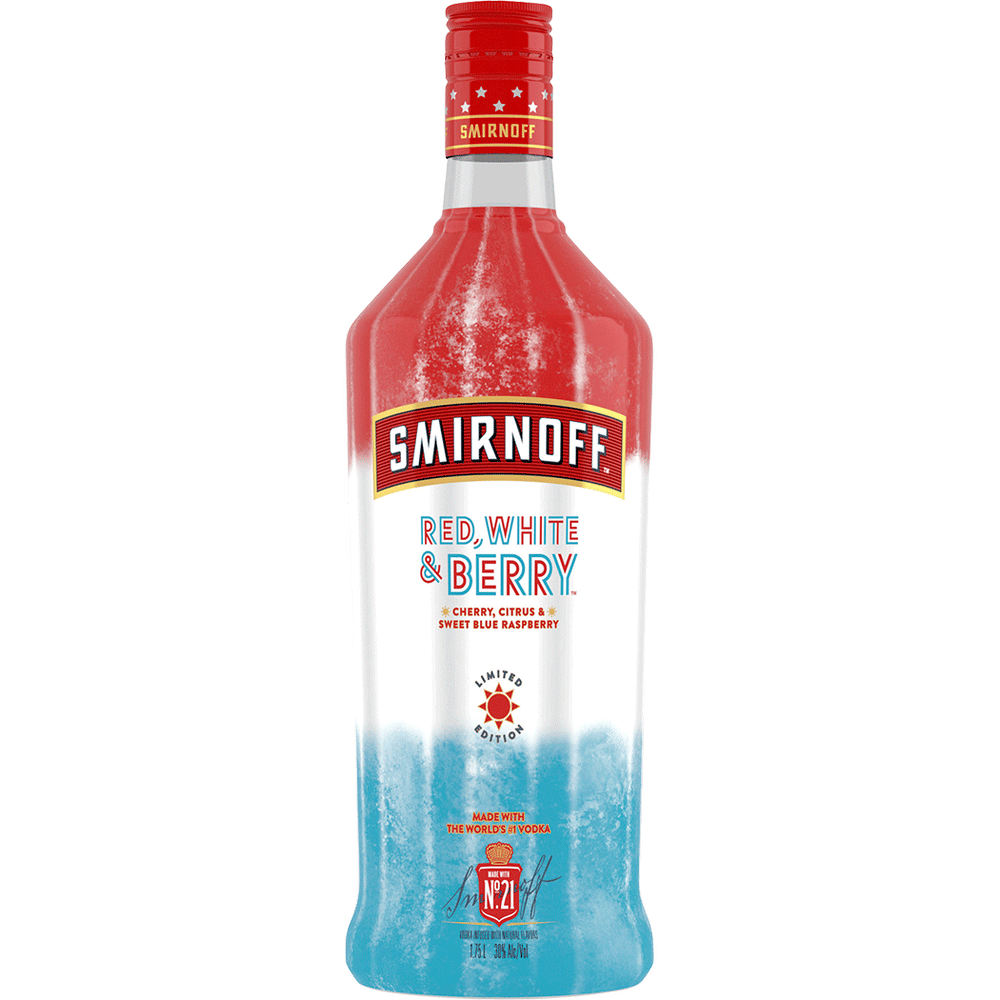 Smirnoff Red White &amp; Berry Vodka | Total Wine &amp; More