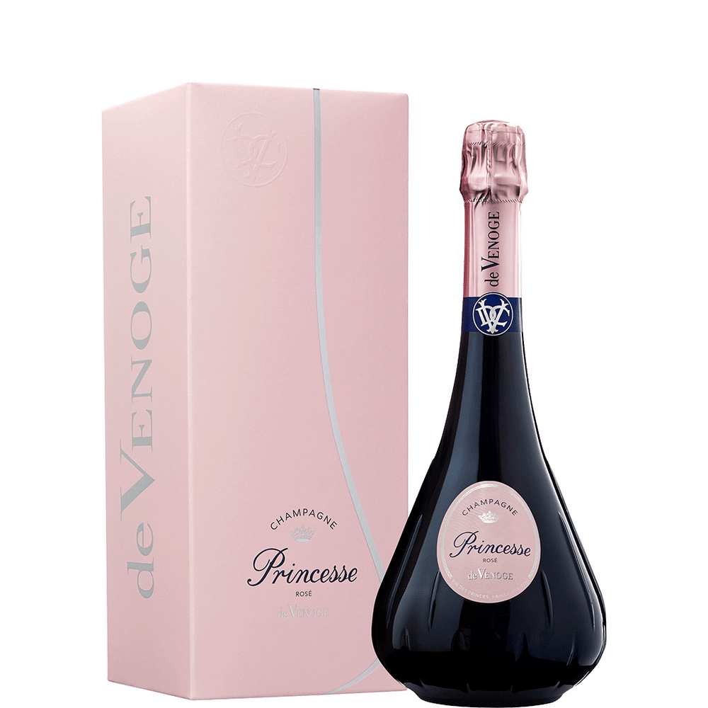 De Venoge Princesse Rose Champagne 750ml