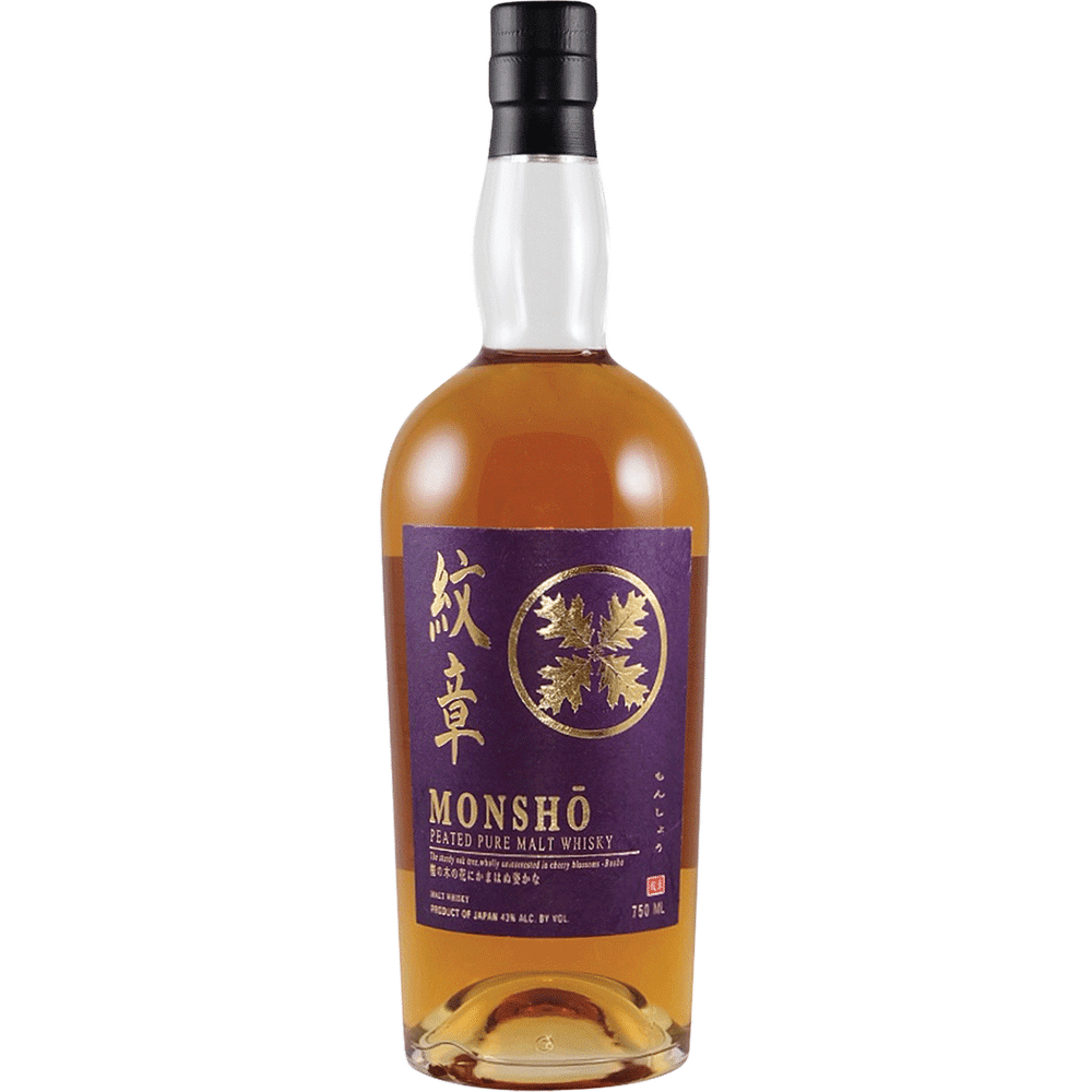 Monsho Peated Pure Malt Whisky 750ml