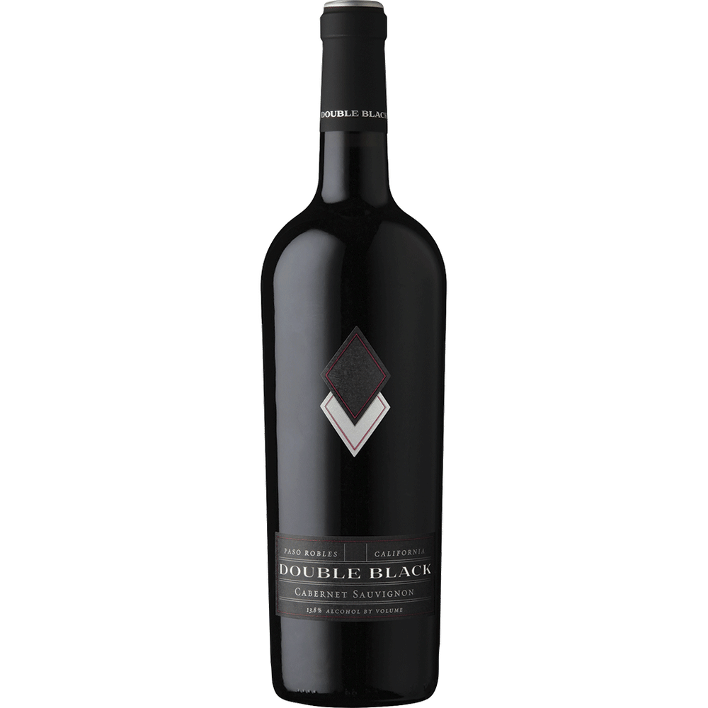 Double Black Cabernet Sauvignon Paso Robles, 2022 750ml