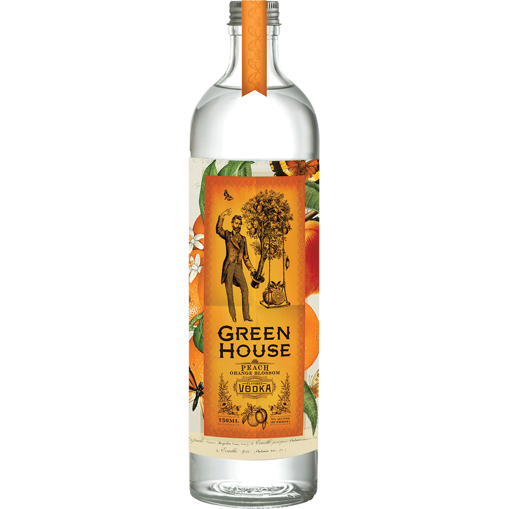 Greenhouse Peach Orange Blossom Vodka 750ml