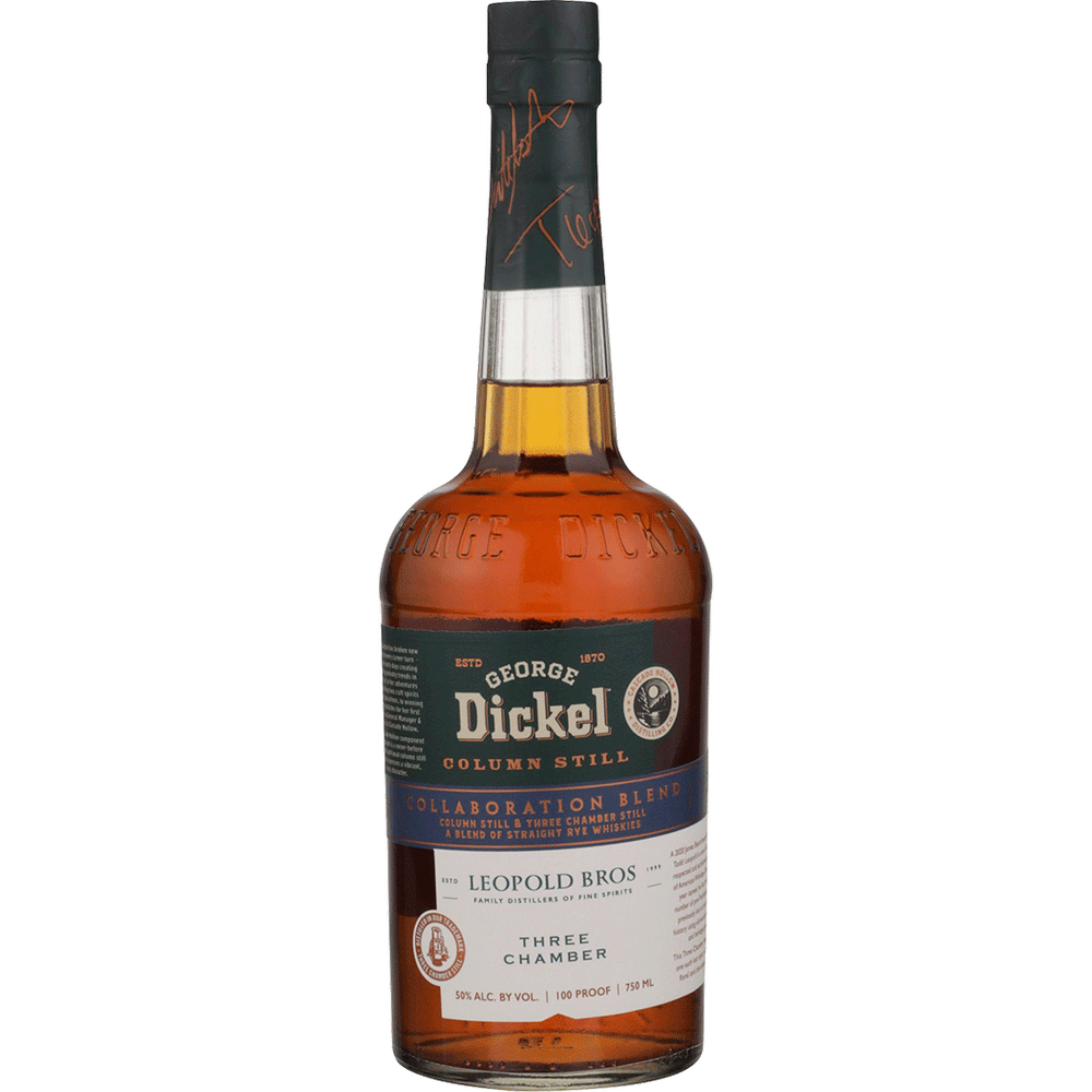 George Dickel x Leopold Bros Collaboration Blend Rye Whiskey 750ml
