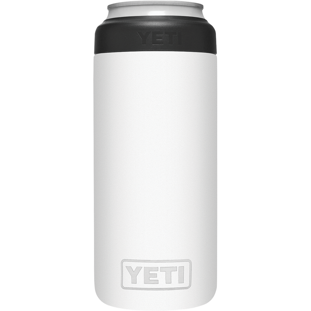 Yeti Rambler Colster Slim White