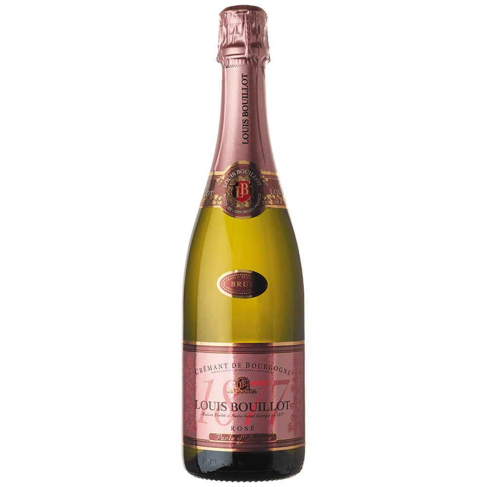 Louis Bouillot Perle d'Aurore Cremant de Bourgogne Sparkling Rose Wine 750ml